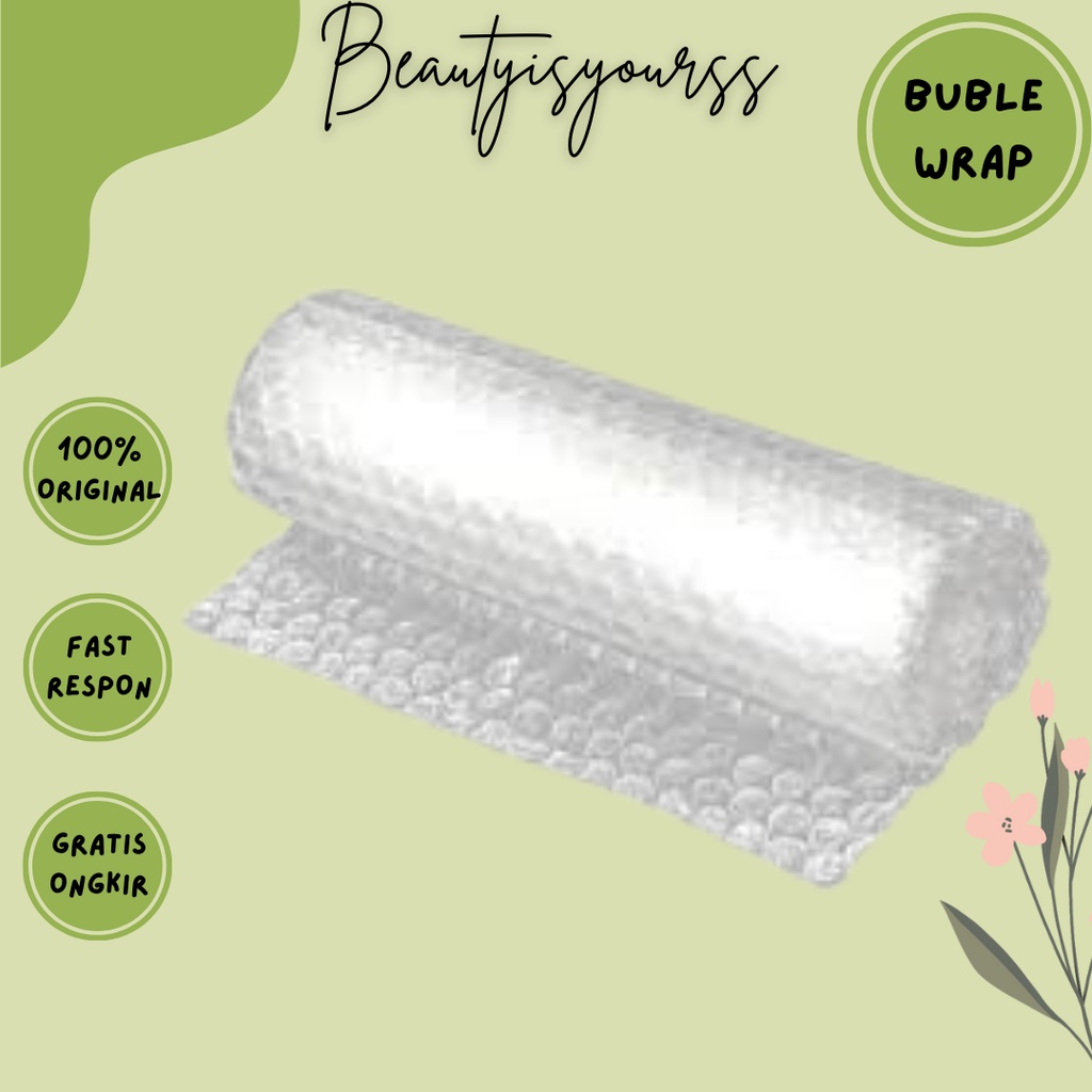 

BUBLEWRAP BUBLE WRAP Tambahan Kardus Agar Aman dan Lebih Tebal