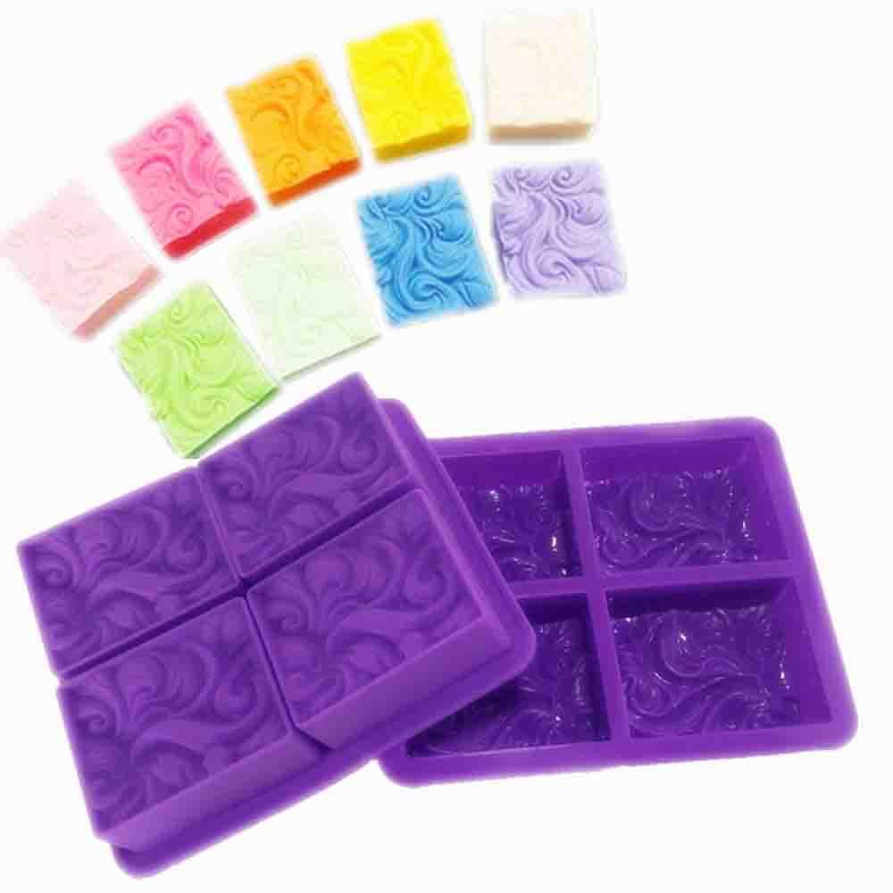 CHOOKYY Silicone Soap Mold Making Supplies DIY Craft Perlengkapan Sabun Rongga4/6