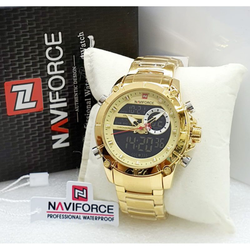 Jam Tangan Pria Naviforce Original New Water Resist Gratis Ongkir COD