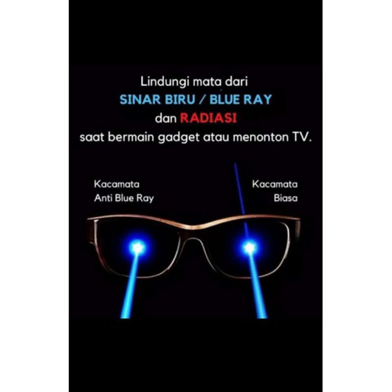 kacamata anti radiasi RD gemilang ori