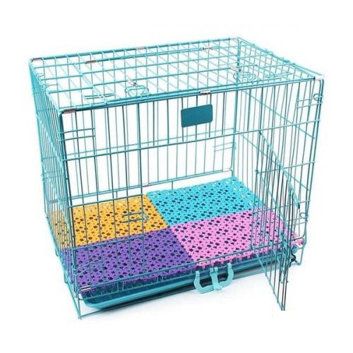 MurmerOfficial  R529 ALAS KANDANG PELIHARAAN ALAS PRAKTIS PELINDUNG LANTAI KANDANG ALAS KANDANG KUCING ALAS KANDANG ANJING ALAS KANDANG KELINCI 30x30 POLKADOT - TATAKAN KANDANG-2