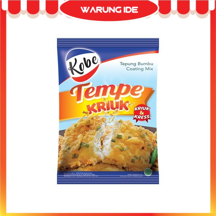 

Kobe Tepung Tempe Goreng 200 gr