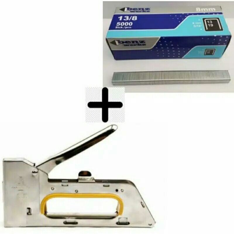 

GUN TACKER STAPLES TEMBAK JOK MOTOR