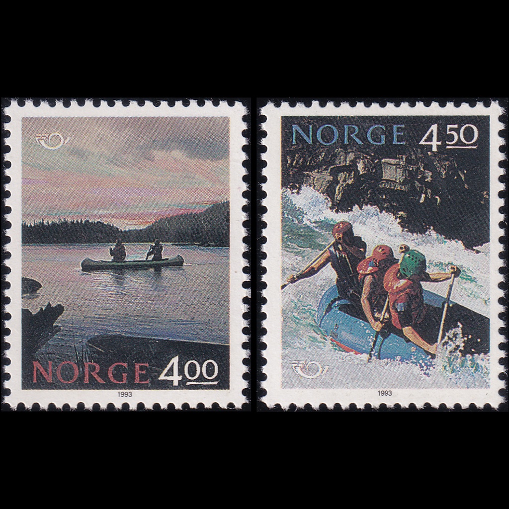 

Prangko Norway 1993 - Northern Edition - Tourism