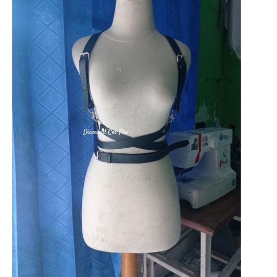 Telah Hadir.. (BB01) Body Belt Harness Fashion Harajuku Korean Japanese Style KPOP Idol Fashion