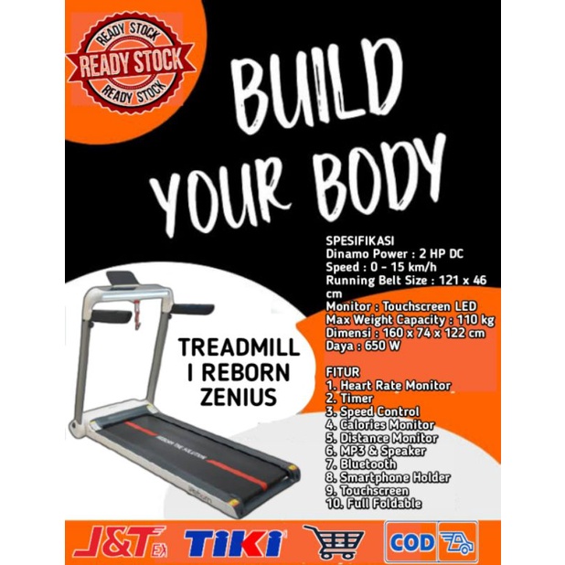 Treadmill Elektrik ZENIUS