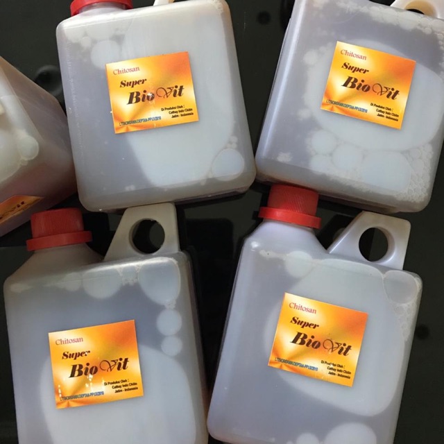 Pupuk organik cair Chitosan Biovit / pupuk chitosan/chitosan