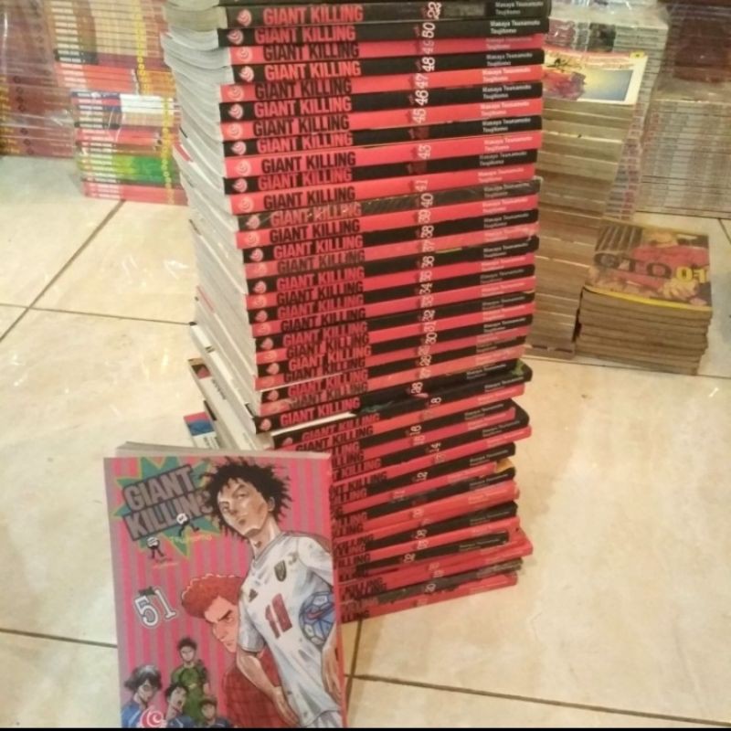 Komik Giant Killing 1-56 lengkap murah original Masaya Tsunamoto