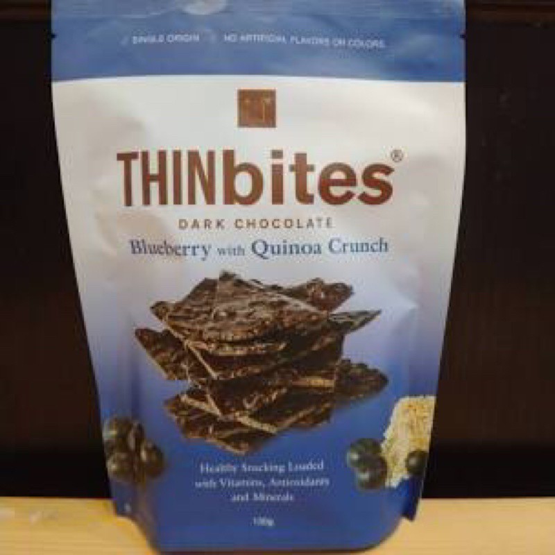 

thinbites dark choco 130gr