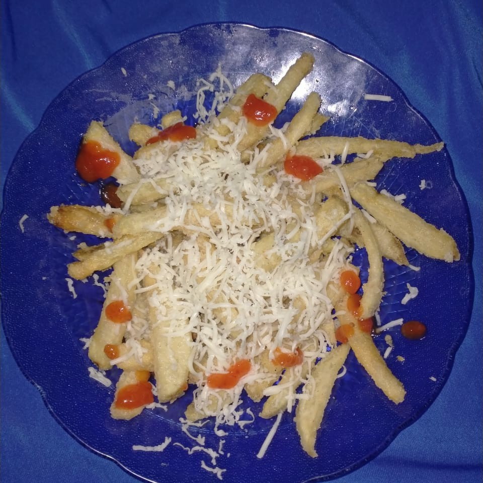 

Serba Kentang Pedas Keju