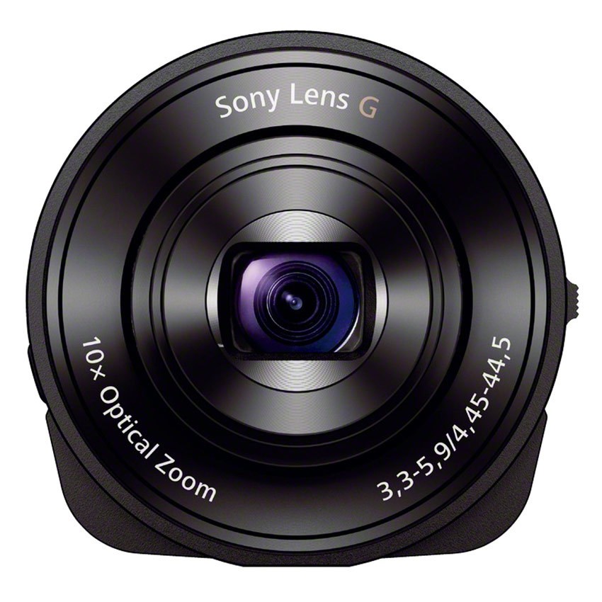 Sony QX10 Lens - 18.2 MP - 10X Optical Zoom - Hitam