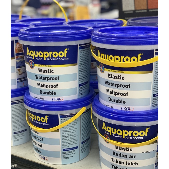 Aquaproof Cat Waterproof AntiBocor 4 kg - Putih