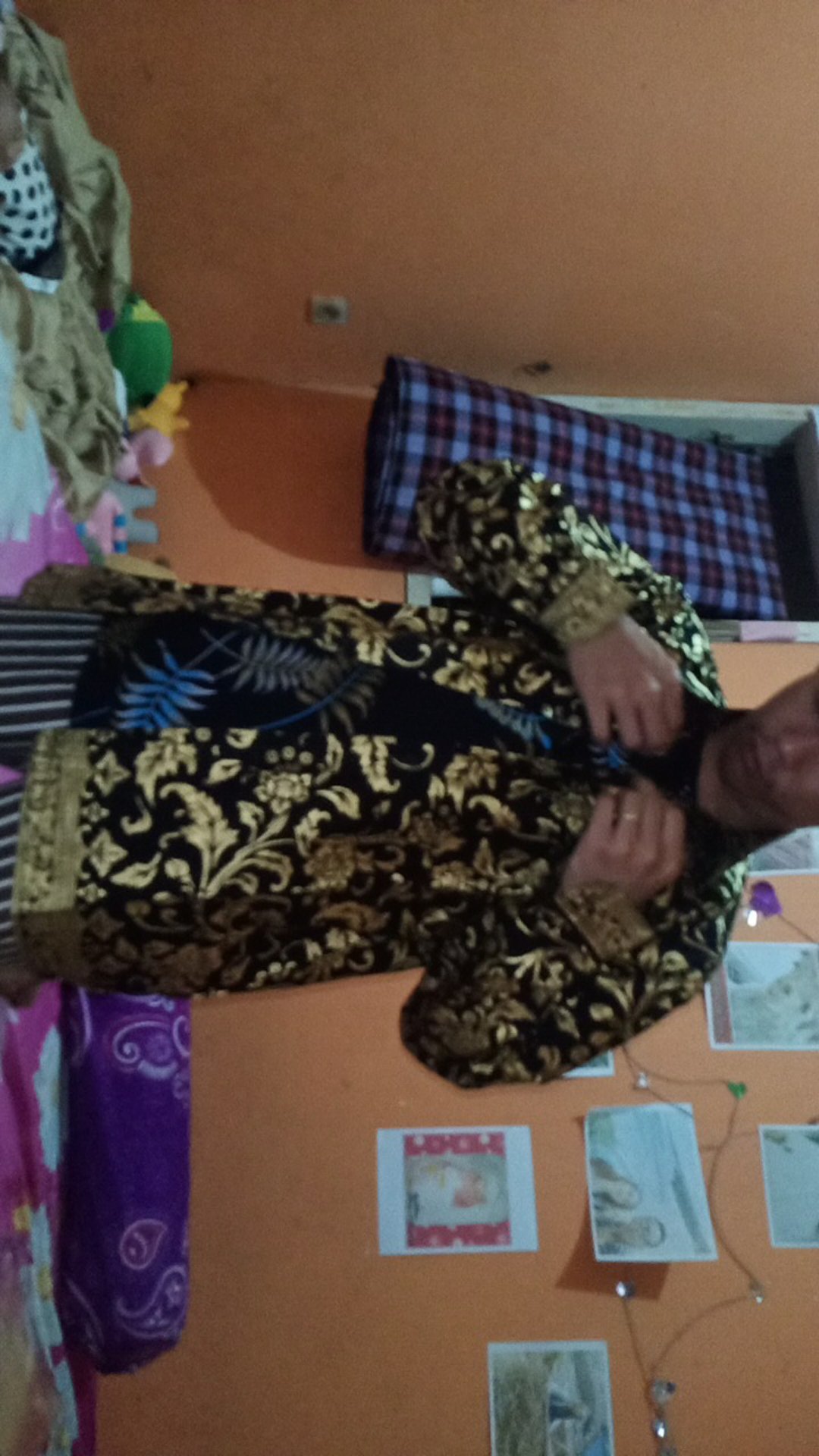 Size M L Xl Xxl Menowo Batik Hrb026 Kenongo Kemeja Batik Lengan Panjang Murah