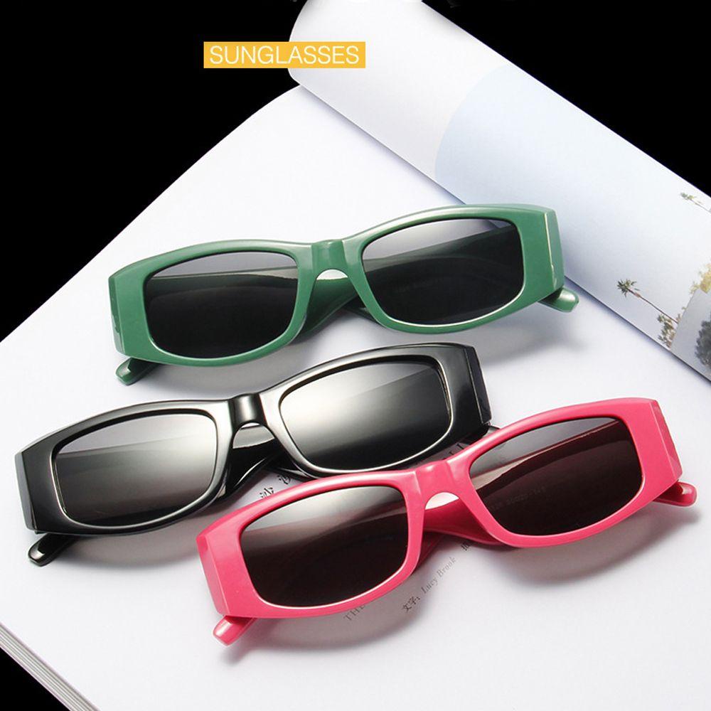 Kacamata Hitam Pelindung UV400 Warna Permen Untuk Wanita
