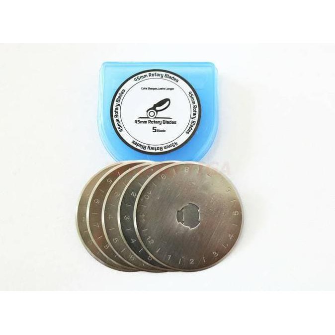 

Mata Pisau Refill - Refill Blade untuk Rotary Cutter 45mm - 45 mm PROMO SPECIAL