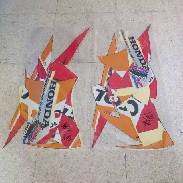 Striping honda blade 2011