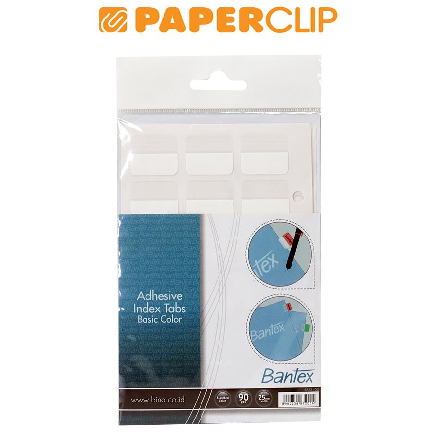 

LABEL / ADHESIVE INDEX TABS BANTEX 8872 00 ISI 90