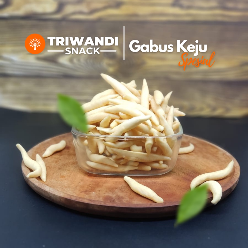 

Gabus Keju spesial kue gabus keju kemasan 100 - 250 gr TRIWANDi SNACK oleh oleh bandung
