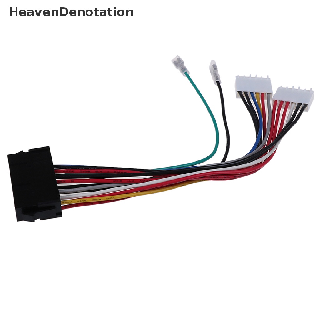 [HeavenDenotation] 20P ATX To 2 Port 6Pin AT PSU Converter Power Cable For Computer 286 386 486 586