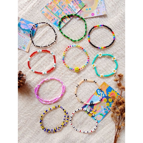 GELANG KPOP ATEEZ MEMBER BRACELET WOOYOUNG SAN HOONGJONG MINGI ATEEZ