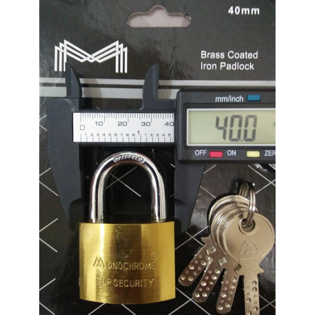 Kunci Gembok 40 mm Kunci Cakram Kunci Motor Kunci Pagar Gembok Pagar