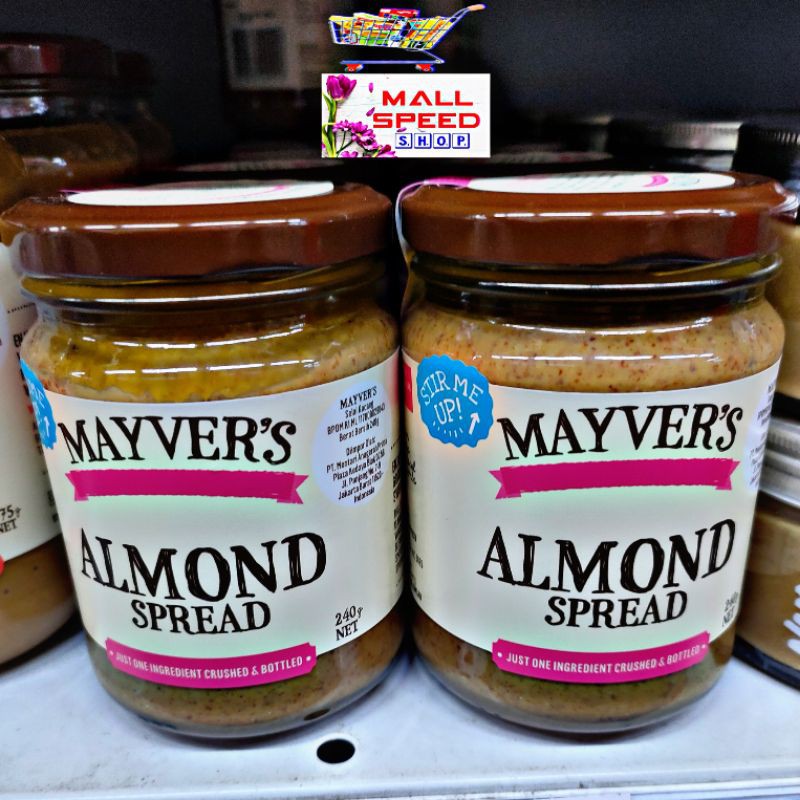 

Mayver's Mayvers Almond Spread 240 gr - Selai