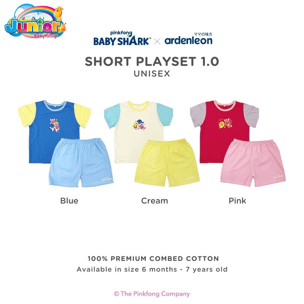 Ardenleon Pinkfong Baby Shark Short Playset