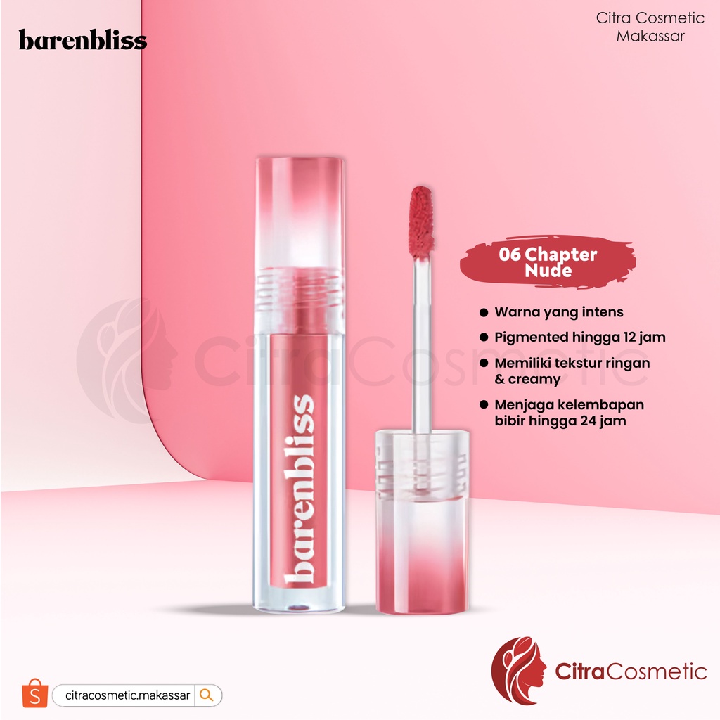 Barenbliss Berry Makes Comfort Lip Matte Series