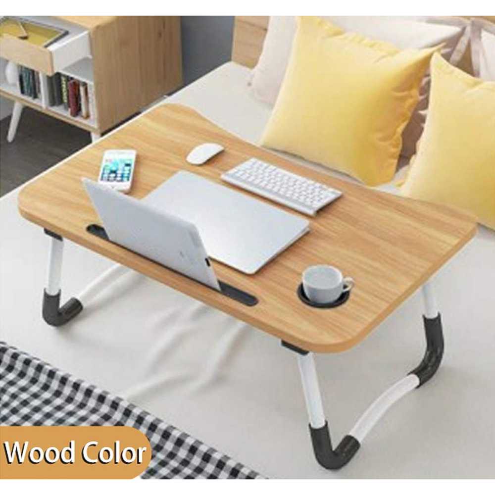 Meja Lipat Laptop Foldable Notebook Desk Table