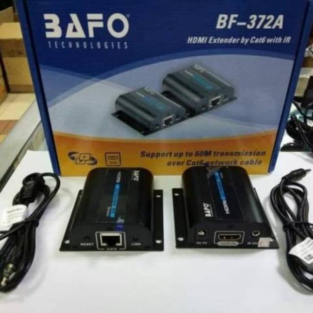 Bafo Hdmi Extender 60m single CAT5e/6