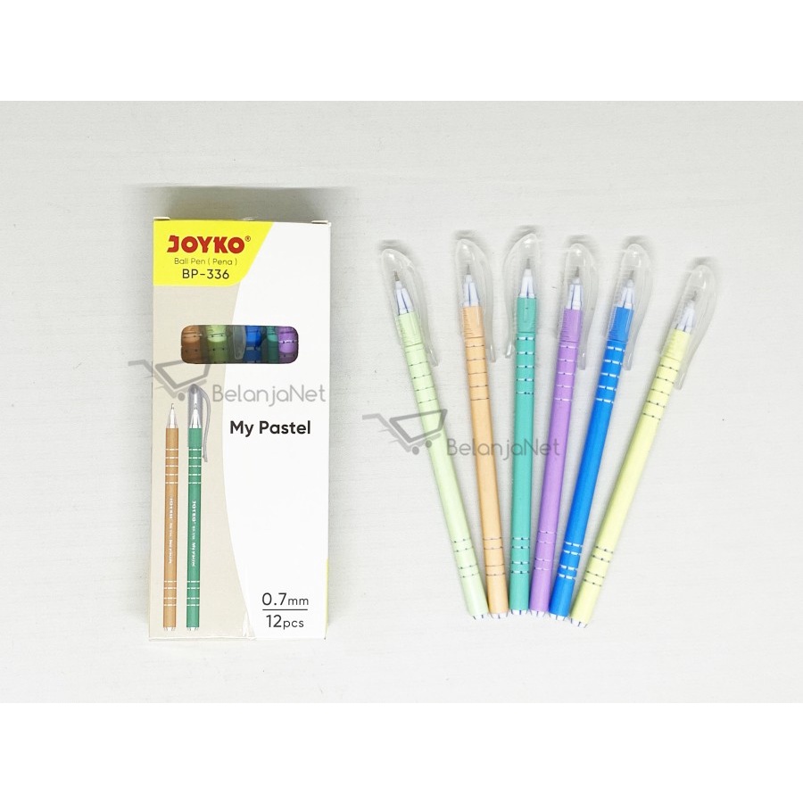 Pen Pulpen Ballpoint Ball Pen My Pastel Joyko BP-336 0.7mm [1 LUSIN]