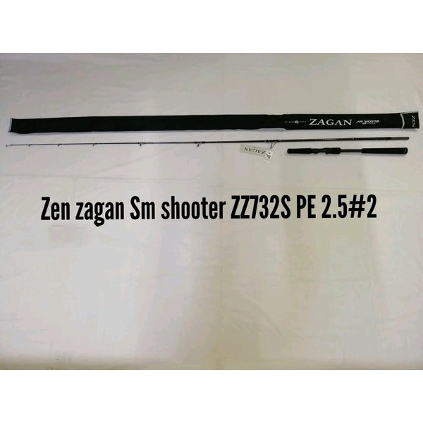 joran zen zagan sm shooter 732 pe 25 joran popping