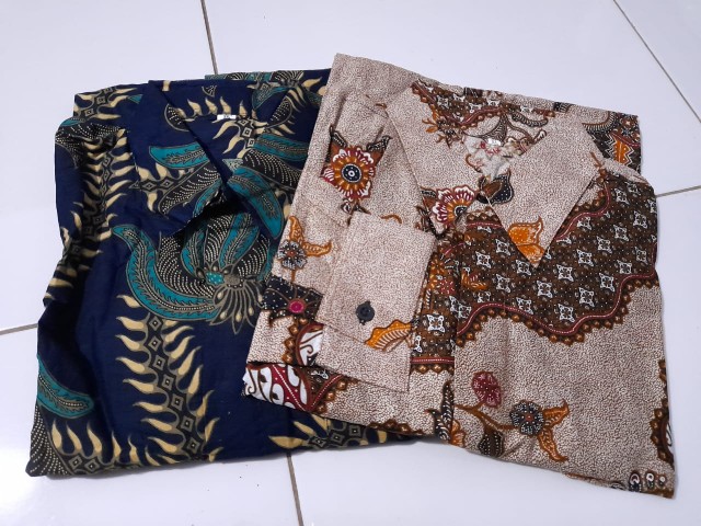 Baju Batik Pria Lengan Pendek Batik Hem Pria Batik Pekalongan Size M L Xl Xxl Xxxl 4xl