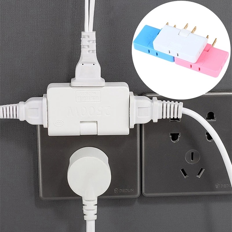 180 Degree Rotatable Plug Converter/ Multi Plug Mini Slim Folding Charger/ Convenient Wireless Plug Adapter