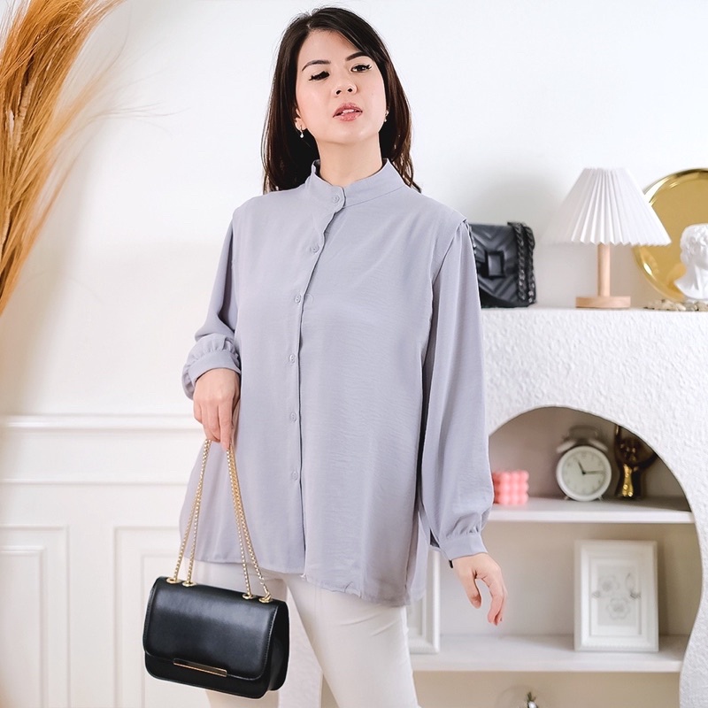 Atasan wanita VIOLA BLOUSE CRINCLE AIRFLOW PREMIUM