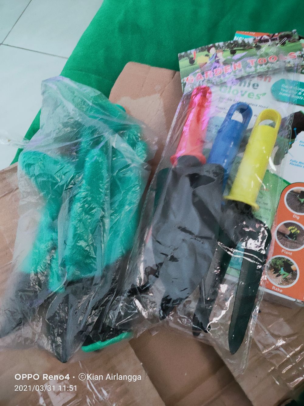 Sarung Tangan Berkebun Tanam Hobi Hoby/garden Gloves/sarung Tangan Hijau Kerja Kebun Taman