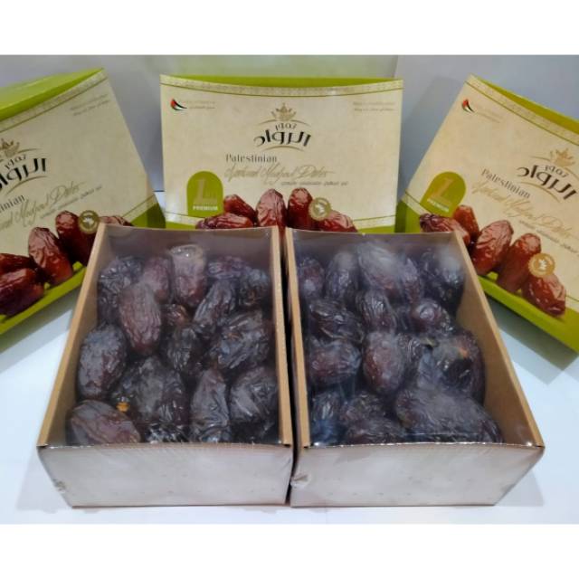 

Kurma medjool palestina jumbo ukuran 1kg