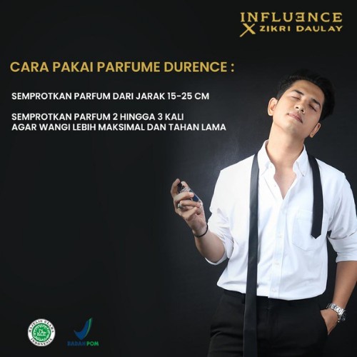Influence Durence Parfum Cowok, Pemikat Cewek - Lazuardi Store