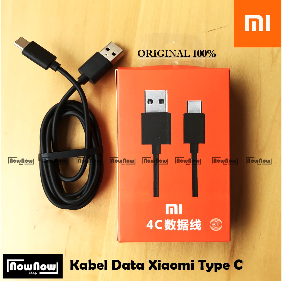 Kabel Data Charger Casan XiaoMi Type C Fast Charging Mi4C Mi4S Mi5 Mi5S Plus MiPad 2 Mi6 Tipe C