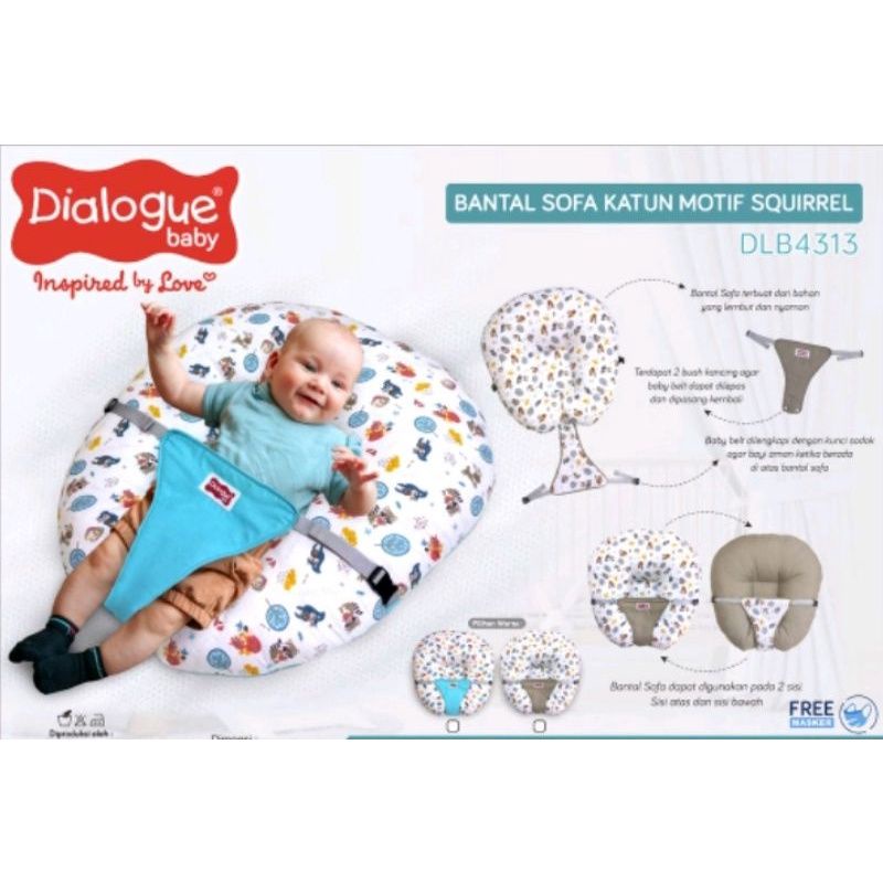 Dialogue Baby Sofa Bayi 3 in 1