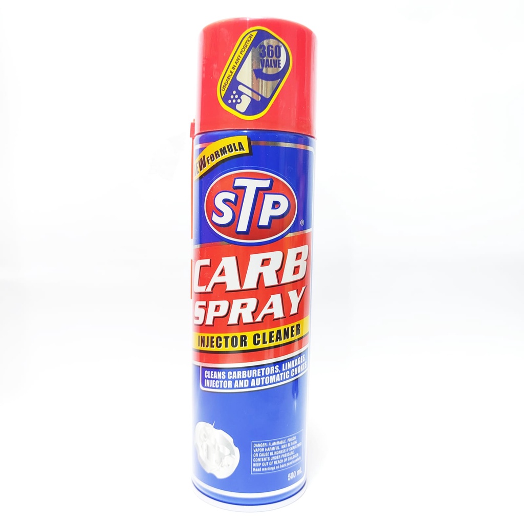 CARBURATOR CLEANER INJECTOR CLEANER STP CARB SPRAY 500ML NEW FORMULA