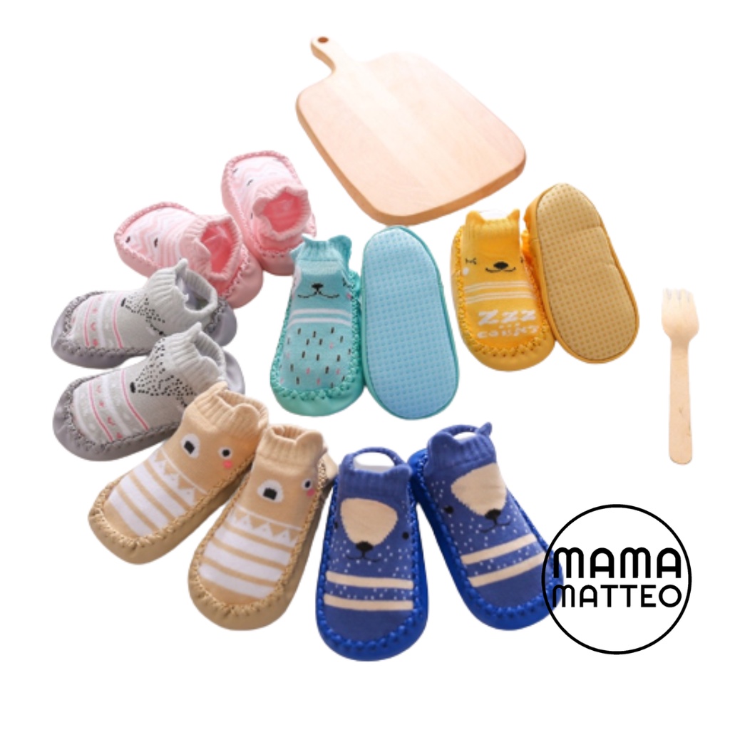 Prewalker Kaos Kaki Sepatu Bayi / Baby Socks Shoes Pre walker / Anti Slip 13cm