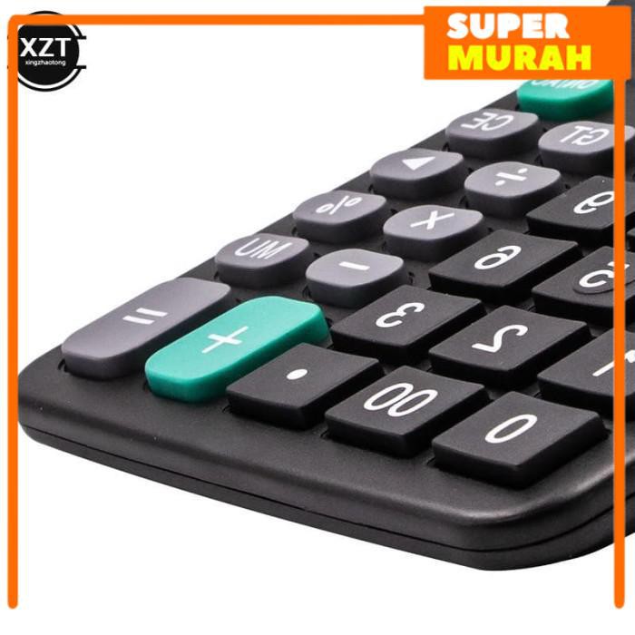 

Kalkulator Elektronik 12 Digit - Kk-837B - Black