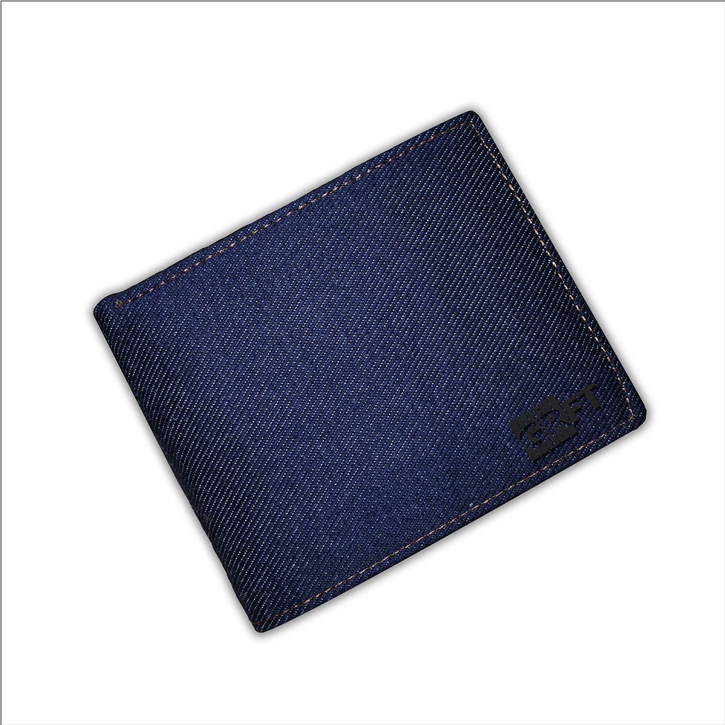 Dompet Kulit Piew Pria Dan Wanita Casual GRFT Original Levis Biru