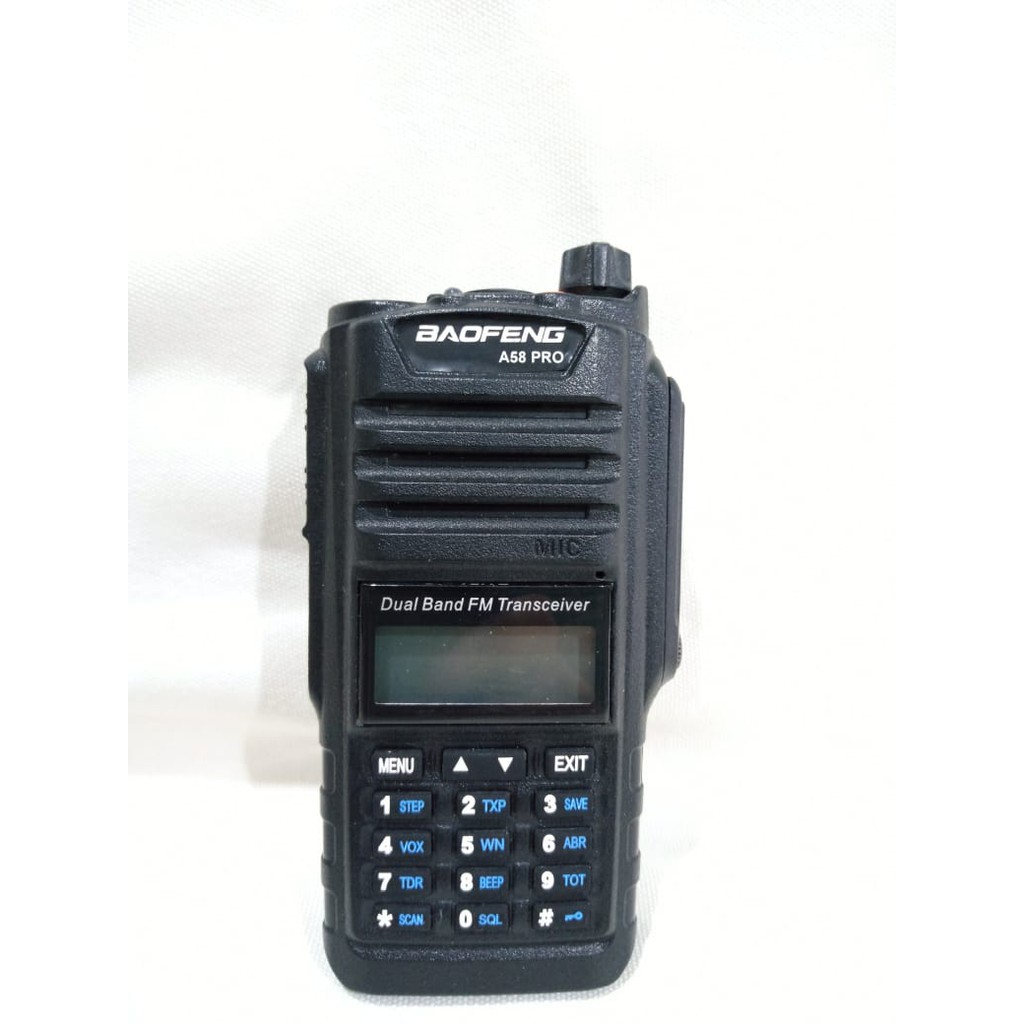 HT Baofeng A58 PRO 7 Watt, Dual Band BF A 58 Waterproof Bofeng VHF UHF UV 4800 mah Battery Bopeng