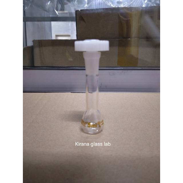 Labu ukur / Volumetric Flask 5ml Pyrex
