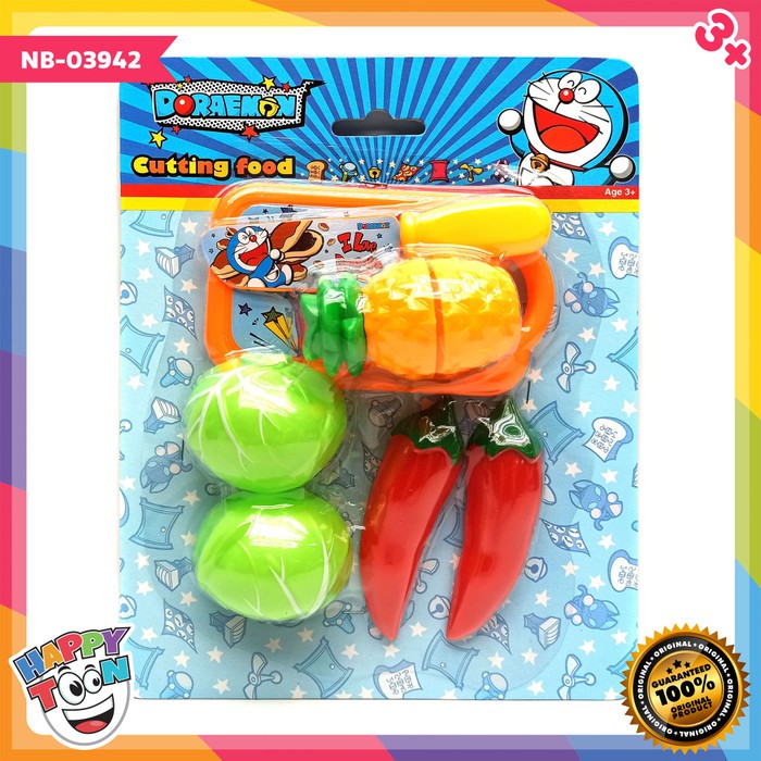 Emco Brix Space Explorer 8806 Mainan Bricks Mainan Anak  KC829 Doraemon Cutting Food Mainan Buah Po