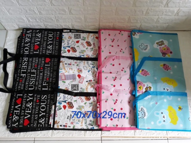 TAS KARUNG SUPER JUMBO UKURAN 70X70X30  TAS LAUNDRY TAS BELANJA