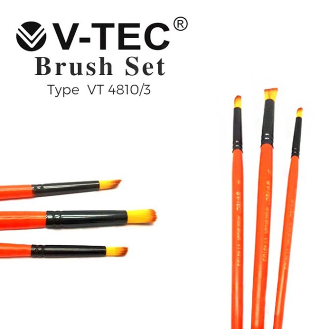 

KUAS V-TEC ARTIST BRUSHES VT 4810/3