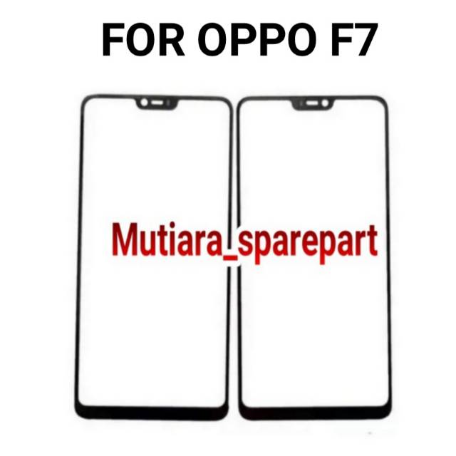 KACA DEPAN LCD KACA TOUCHSCREEN OPPO F7